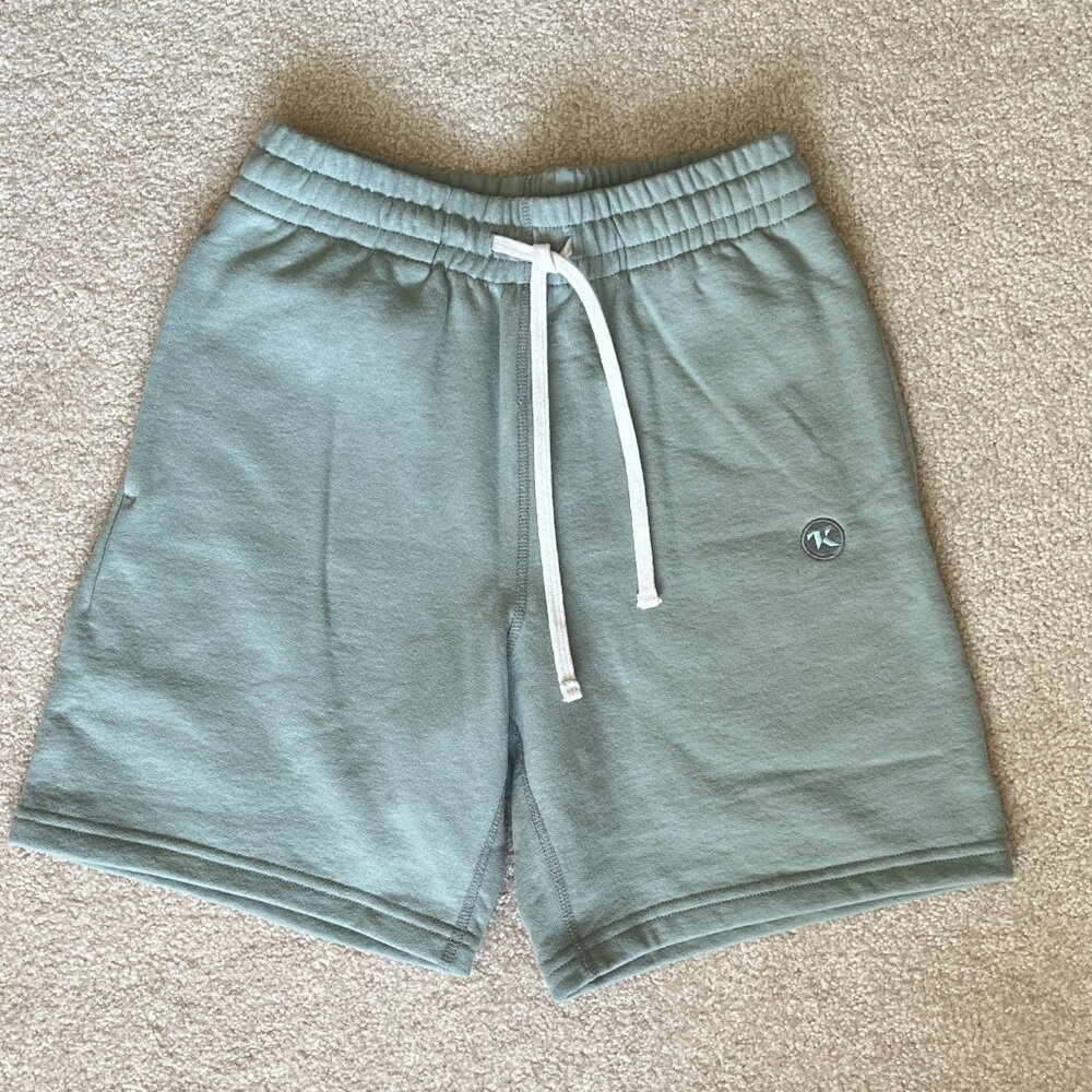 New Men's Seafoam Green Sweat Set, Size Small, Unisex, 100% Cotton